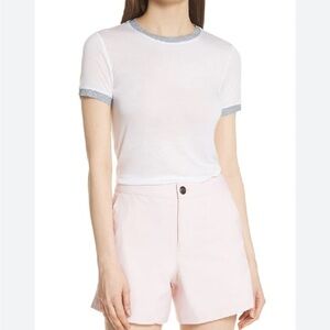 Rag and Bone Brighton Metallic Tee Size Small NWT